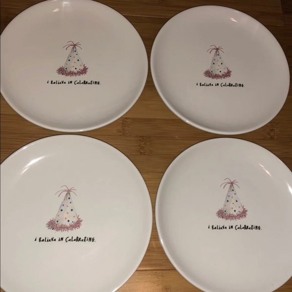 Rae Dunn I Believe In Celebrating Set - Picture 2 of 2